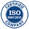 ISO 9001:2015 Quality Management Accredited Badge